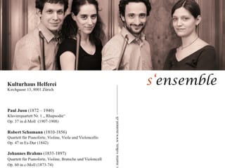 S-ensemble Bild